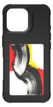 4smarts E-Ink Cover NFC-Display iPhone 17 Qi2 ready - black von LumaTech