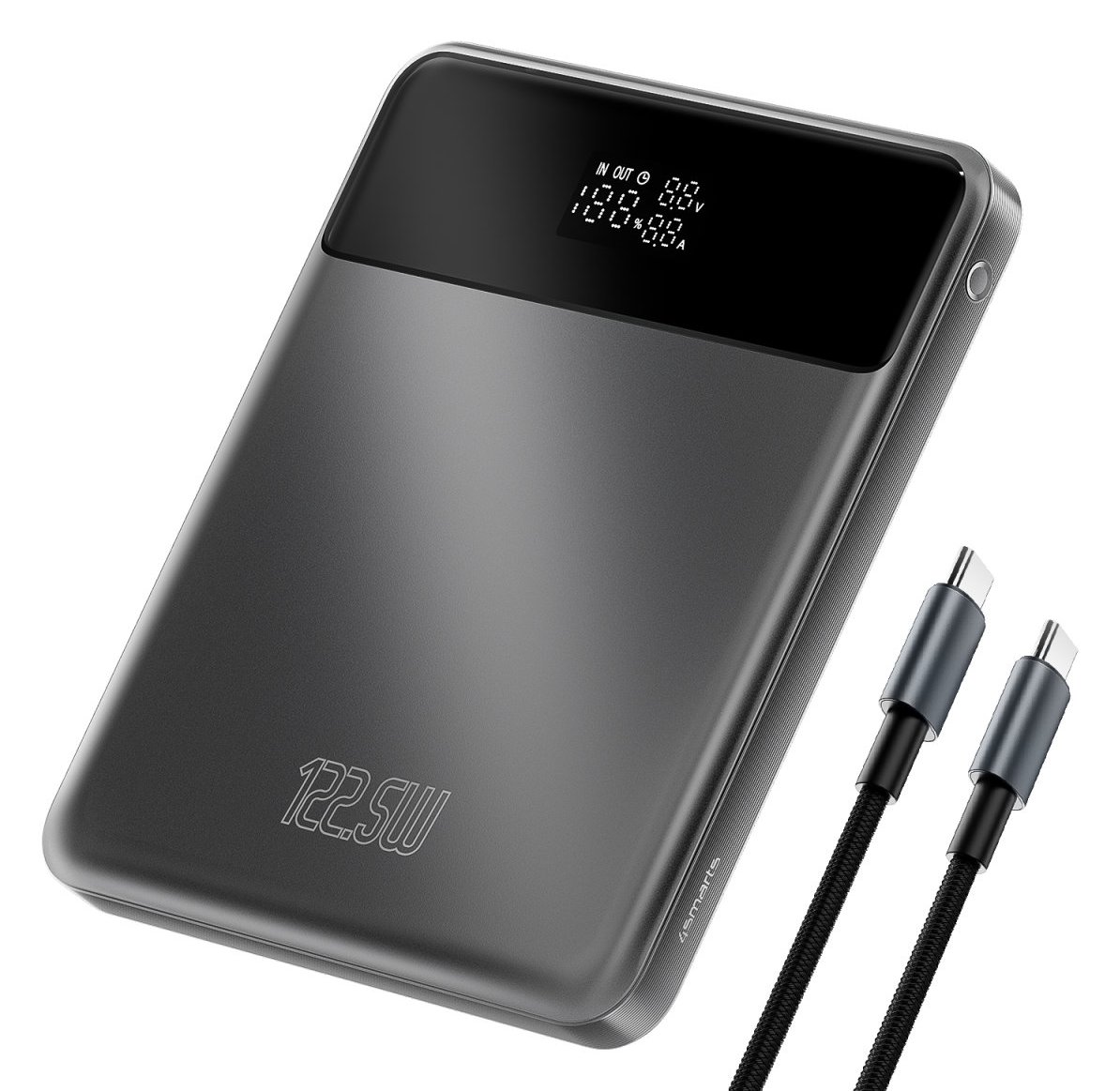 4smarts Enterprise - Powerbank - 20000 mAh - 122.5 Watt - 5 A - 4 Ausgabeanschlussstellen (USB, 24 pin USB-C)