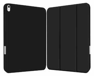 4smarts Folio Case Basic für Apple iPad Air 13 M2 2024 schwarz - Tasche von LumaTech