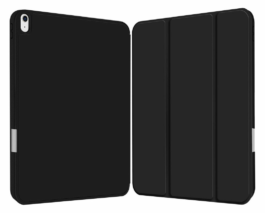 4smarts Folio Case Basic für Apple iPad Air 13 M2 2024 schwarz - Tasche