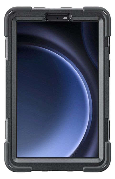 4smarts GRIP - Hintere Abdeckung für Tablet - widerstandsfähig - Polycarbonat, Thermoplastisches Polyurethan (TPU)