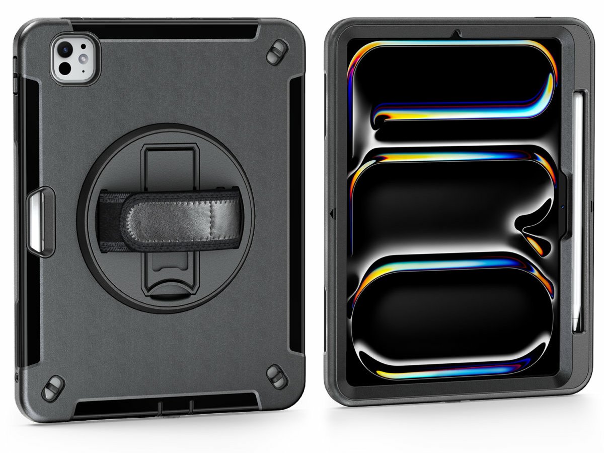 4smarts GRIP - Schutzhülle für Tablet - widerstandsfähig - Polycarbonat, Thermoplastisches Polyurethan (TPU)