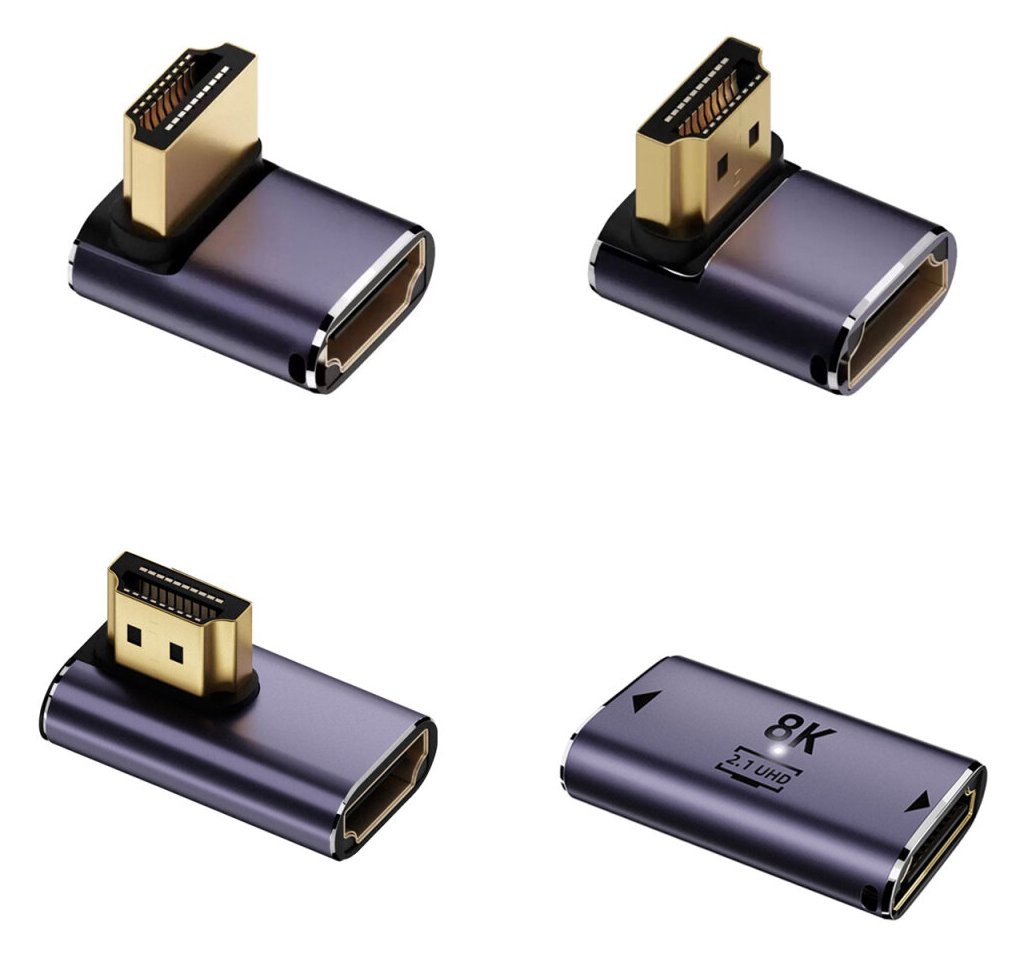 4smarts HDMI 8K Adapter Set 4 Stk. - Kabel-/Adapterset - Digital/Display/Video