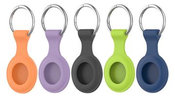 4smarts Set - Tasche für Airtag - Metall, Silikon von LumaTech