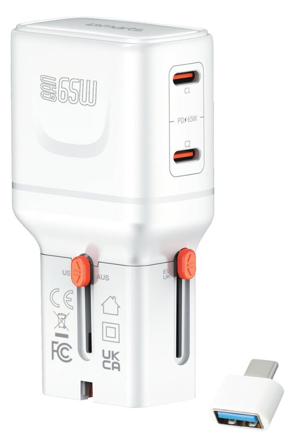 4smarts Weltreiseadapter Nomad Pocket weiß