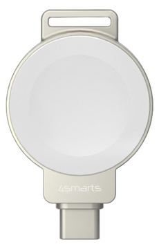 4smarts Wireless Charger für Apple Watch silber von LumaTech