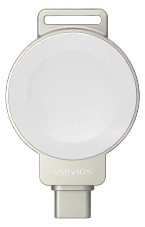 4smarts Wireless Charger für Apple Watch silber