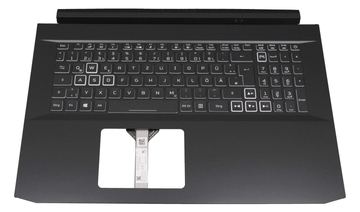 Acer 6B.QCUN2.014 Tastatur inkl. Topcase schwarz/schwarz mit - Tastatur - TL: Deutsch, QWERTZ von LumaTech