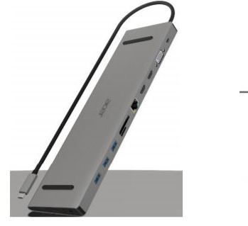 Acer ACG-DCK-C-1 - Dockingstation - USB-C - VGA, HDMI von LumaTech