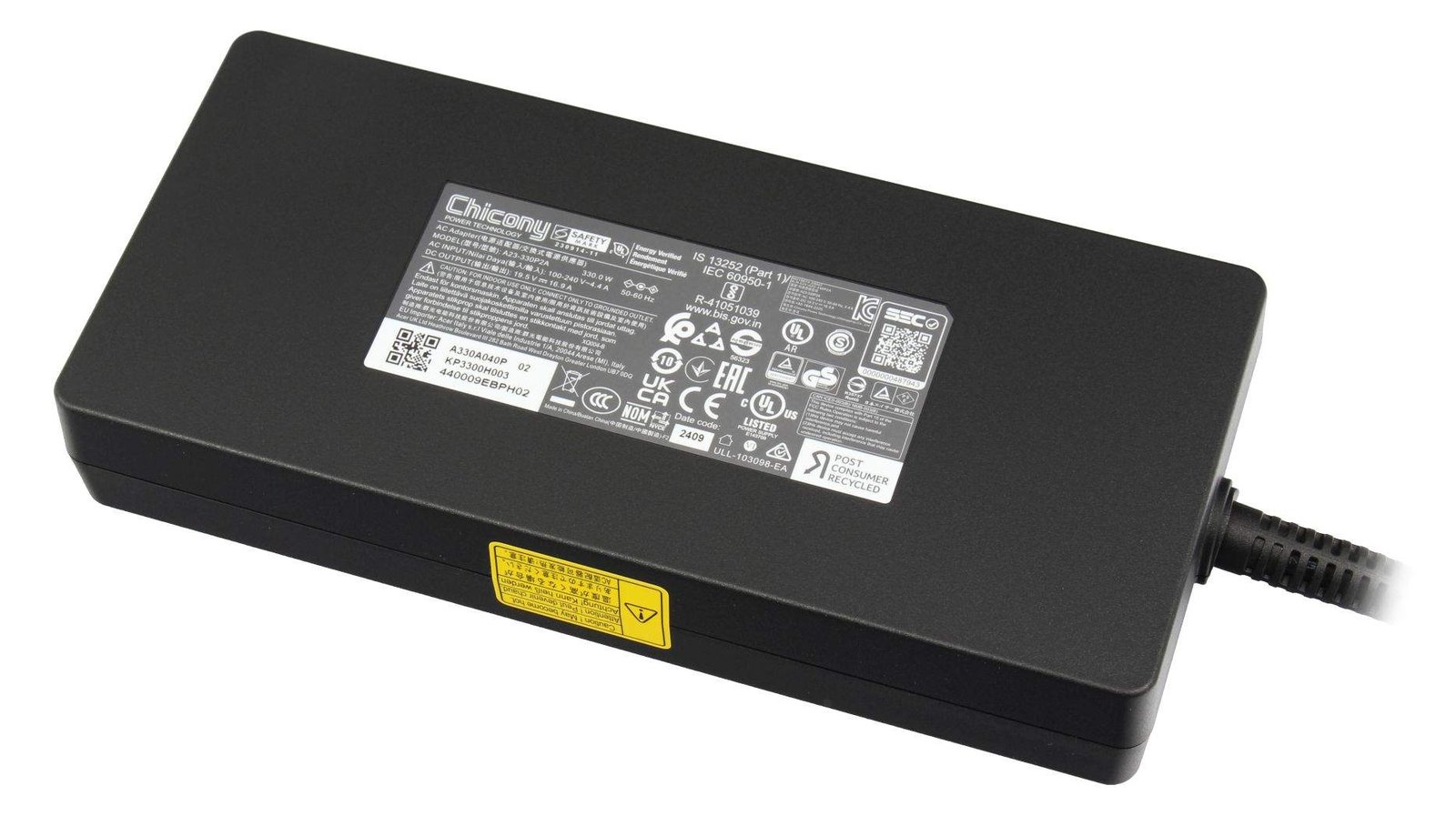 Acer ADAPTER.AC.330W. 16.9A.LI TE-ON