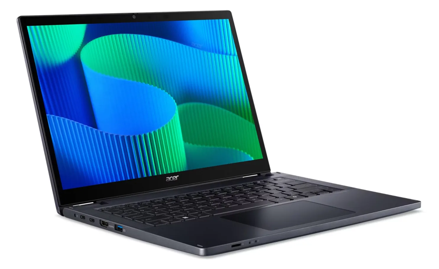 Acer TravelMate P4 Spin 14 TMP414RN-54 - Intel Core Ultra 5 125U - 16 GB RAM - 512 GB SSD - 14 - TL: Deutsch, QWERTZ, Ansicht 4