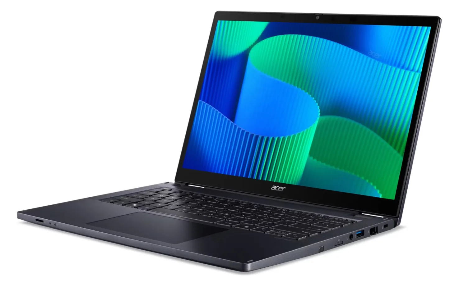 Acer TravelMate P4 Spin 14 TMP414RN-54 - Intel Core Ultra 5 125U - 16 GB RAM - 512 GB SSD - 14 - TL: Deutsch, QWERTZ, Ansicht 5
