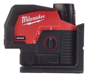 Milwaukee M12 CLLP-0C Kreuzlinienlaser mit Lotfunktion