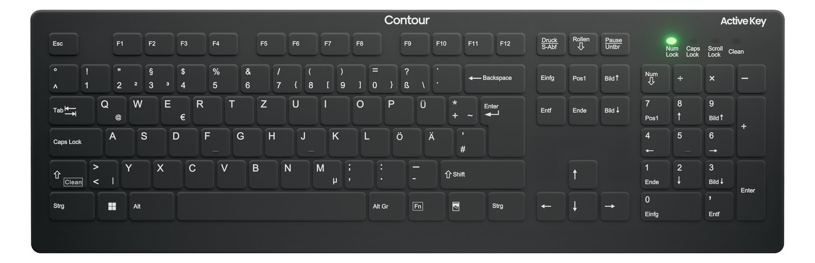 Active Key MTA AK-C8112 Wireless schwarz - TL: Deutsch, QWERTZ