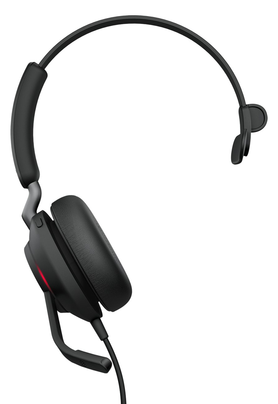 Jabra Evolve2 40 MS Mono - Headset - On-Ear - konvertierbar