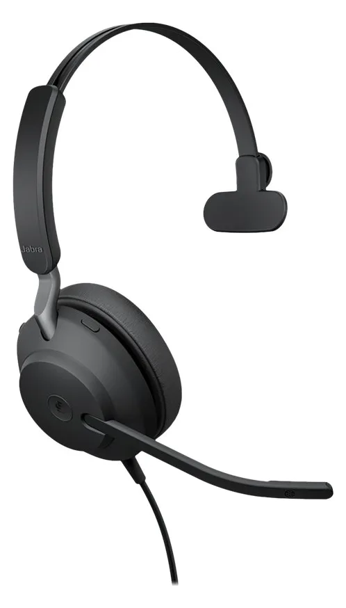 Jabra Evolve2 40 SE MS Mono - Headset - On-Ear - Microsoft Teams, Ansicht 2