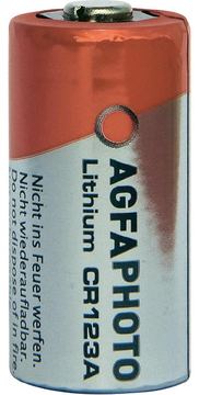 AgfaPhoto Batterie CR123A - Li - 1300 mAh von LumaTech