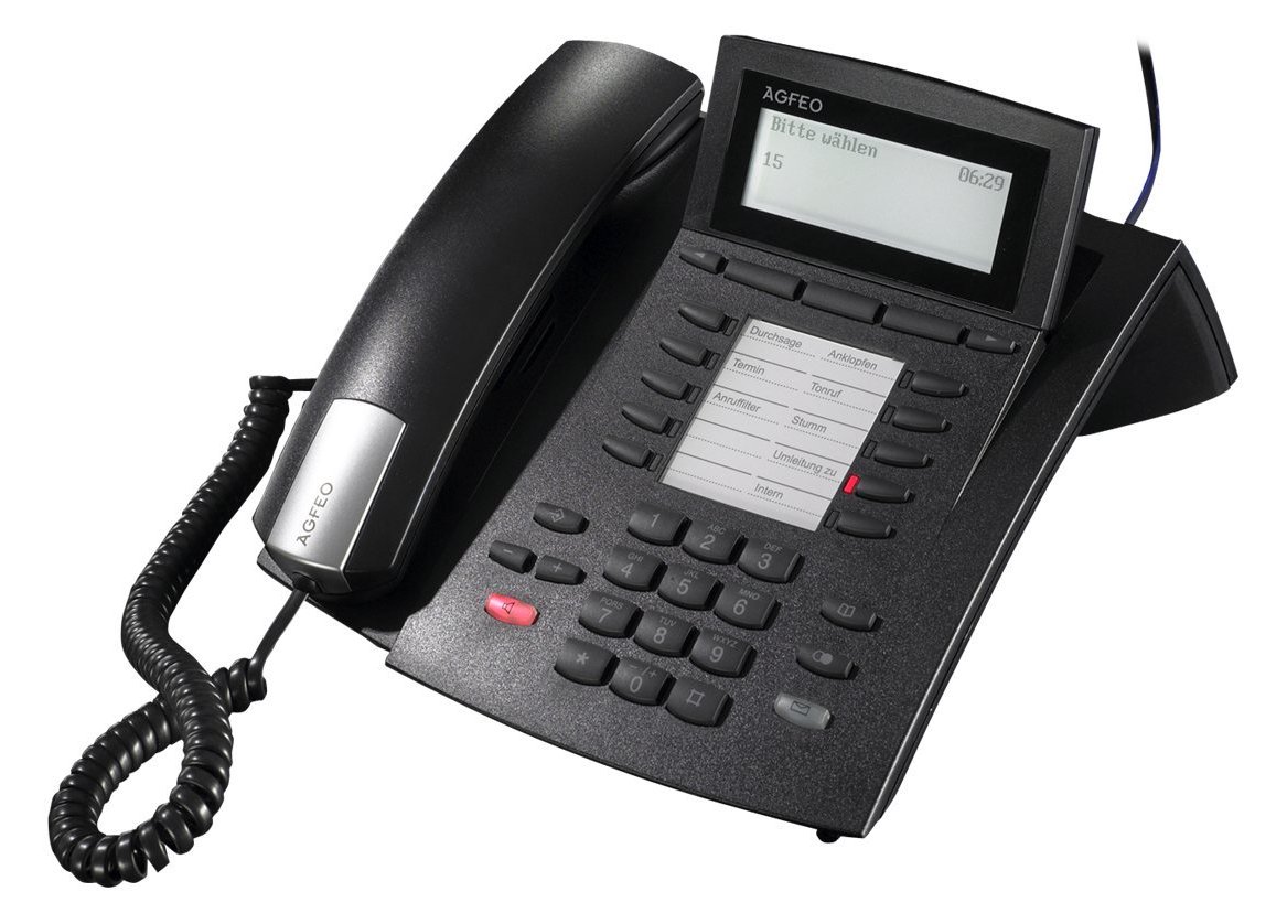 AGFEO ST 42 - ISDN-Telefon - Schwarz