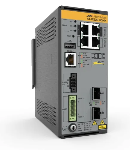 Allied Telesis 4X 10/100/1000T 2X 1G/10G SFP+ - Switch - 0,1 Gbps - Switch - 0,1 Gbps, Ansicht 2