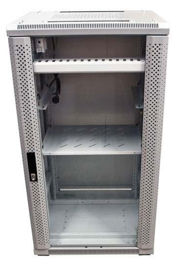 ALLNET 139698 - 12U - Freistehendes Gestell - Grau - Stahl - Geschlossen - 48,3 cm (19 Zoll)