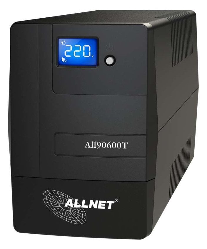 ALLNET ALL90600T Unterbrechungsfreie Stromversorgung (UPS) 600 VA 4 AC-Ausgänge Line-Interaktiv