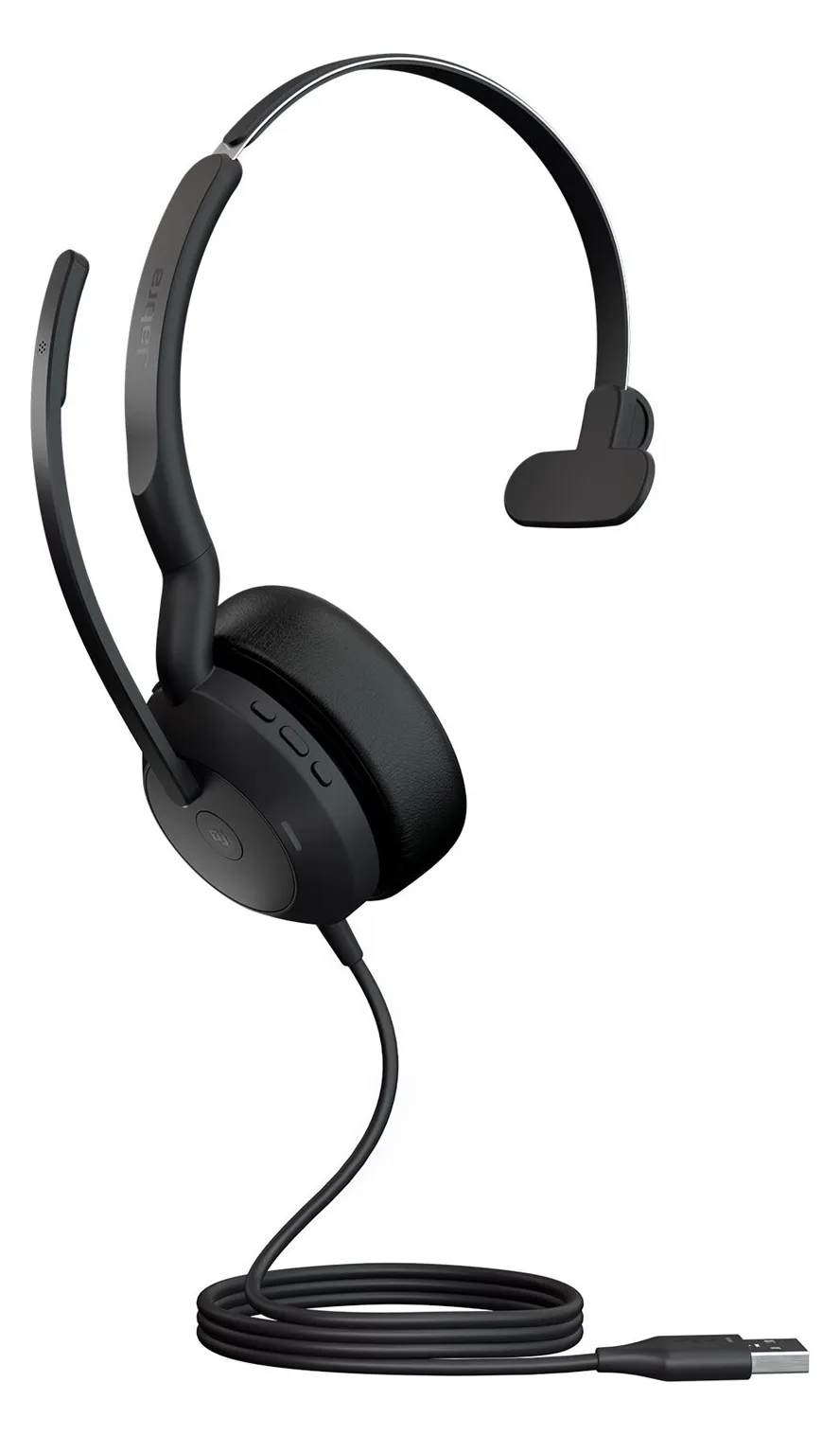 Jabra Evolve2 50 UC Mono - Headset - On-Ear - Bluetooth - Microsoft Teams, Ansicht 3