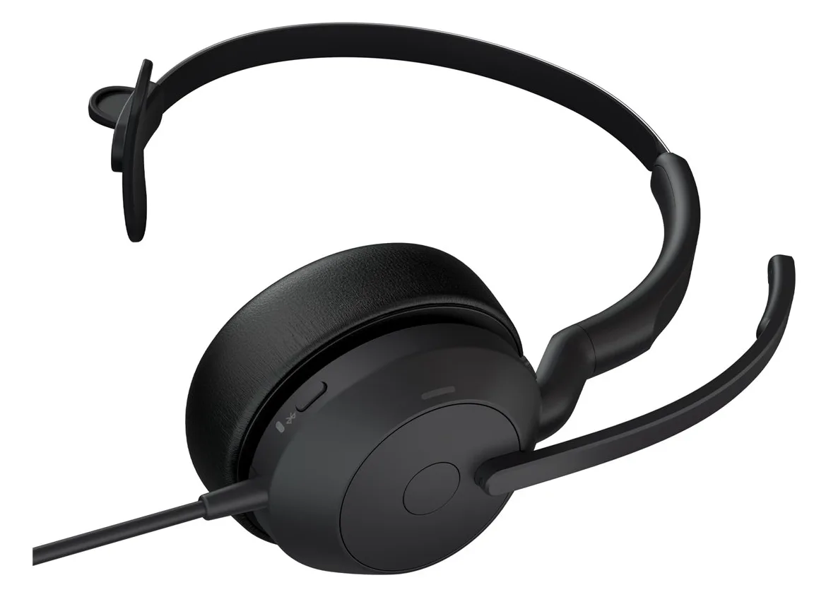 Jabra Evolve2 50 UC Mono - Headset - On-Ear - kabellos, kabelgebunden, Ansicht 3