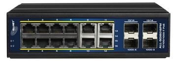 ALLNET ALL-SGI8016PM - Switch - L3 - managed - 12 x 10/100/1000 (PoE+) von LumaTech