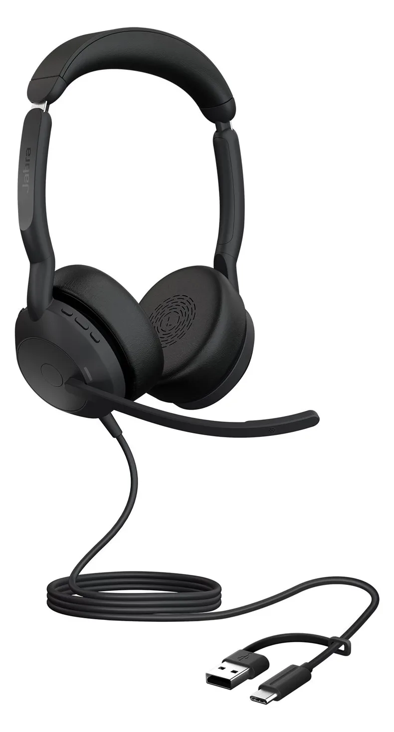 Jabra Evolve2 50 USB-C/A UC Stereo w/o BT - Stereo, Ansicht 4