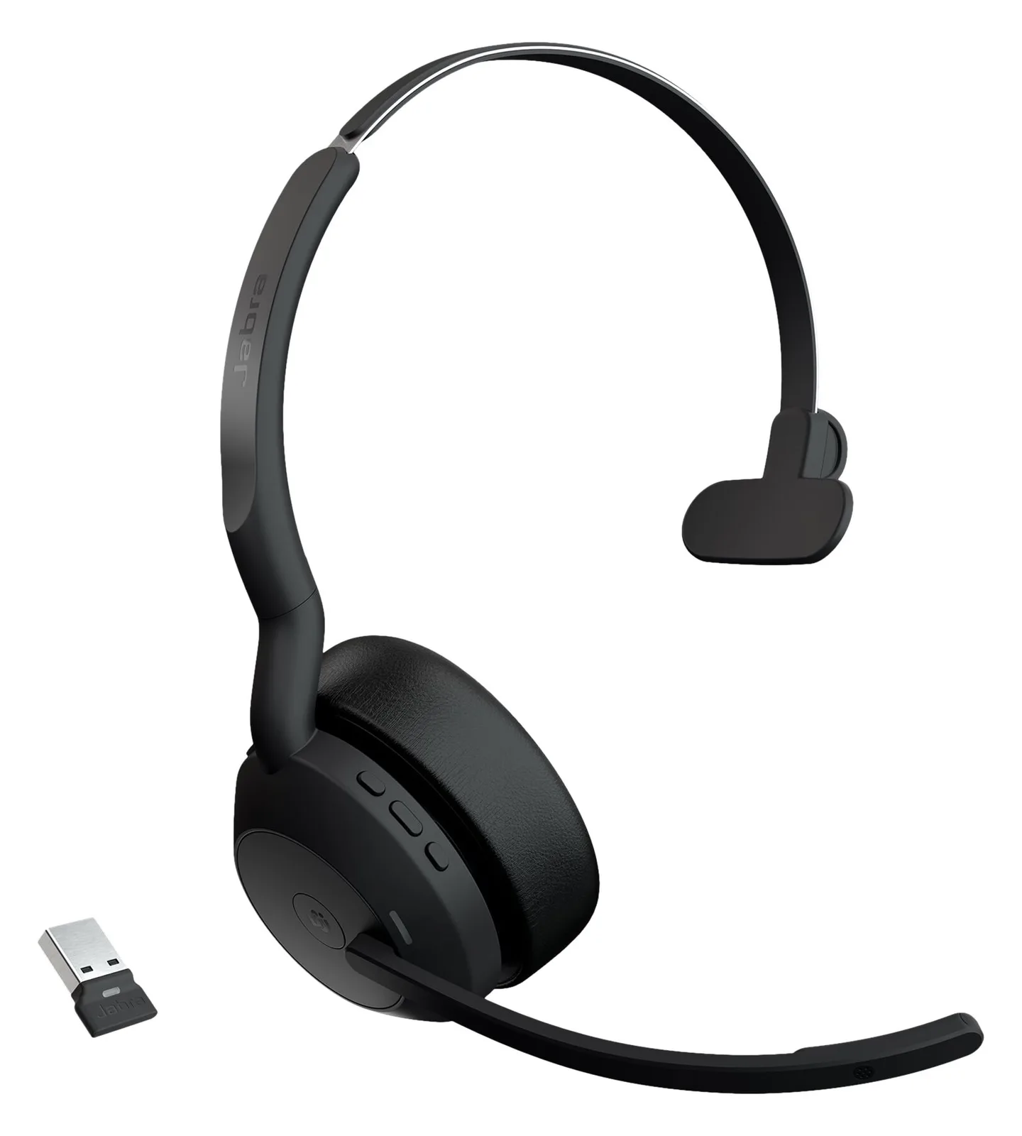 Jabra Evolve2 55 MS Mono - Headset - On-Ear - Bluetooth - Ja, Ansicht 3