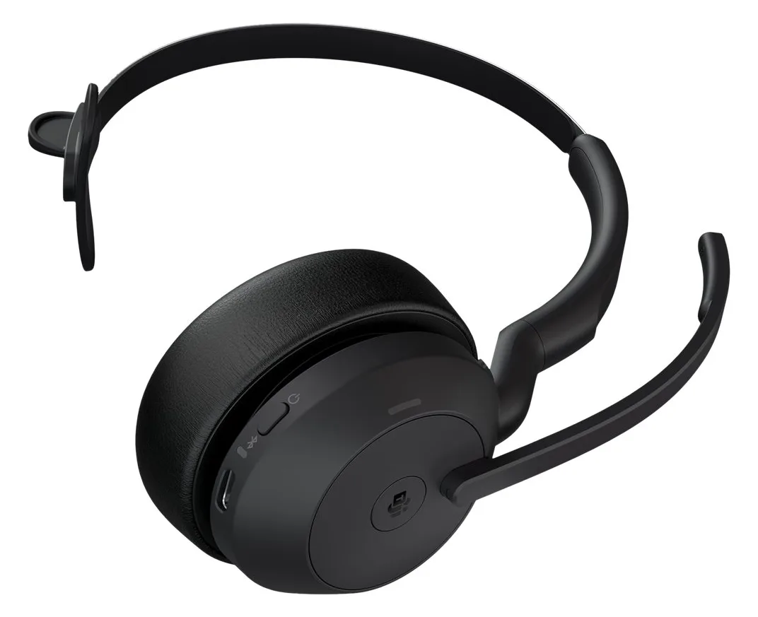 Jabra Evolve2 55 MS Mono - Headset - On-Ear - Bluetooth - Ja, Ansicht 4