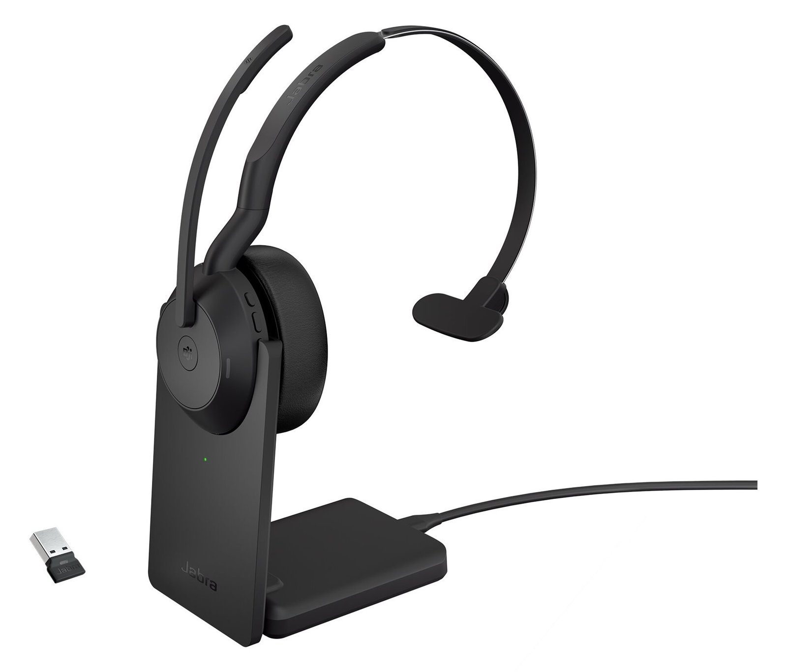 Jabra Evolve2 55 MS Mono - Headset - On-Ear - Bluetooth