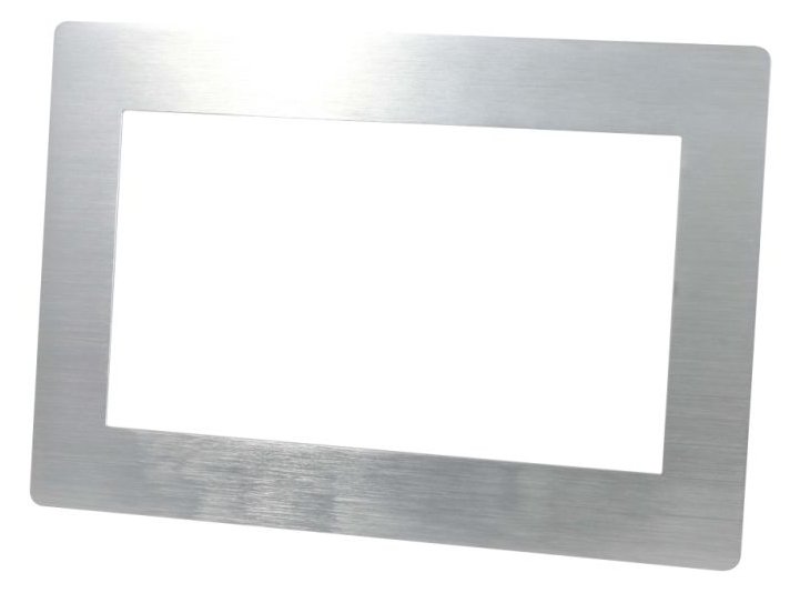ALLNET Touch Display Tablet 14 Zoll zbh. Blende für Einbaurahmen Silber Breit