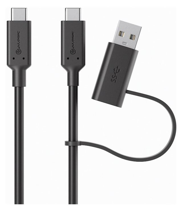Alogic ELCCA3212-BK - 1,2 m - USB C - USB C - USB 3.2 Gen 2 (3.1 Gen 2) - 10000 Mbit/s - Schwarz