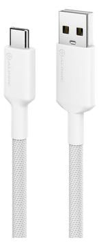 Alogic Elements Pro - USB-Kabel - 24 pin USB-C (M) zu USB (M) - USB 2.0 - 3 A - 1 m - weiß von LumaTech