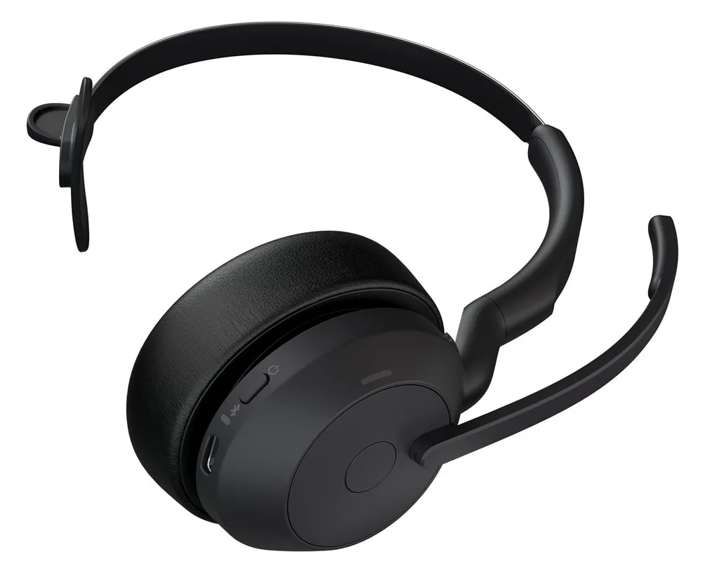 Jabra Evolve2 55 UC Mono - Headset - On-Ear - Bluetooth - Ja, Ansicht 4