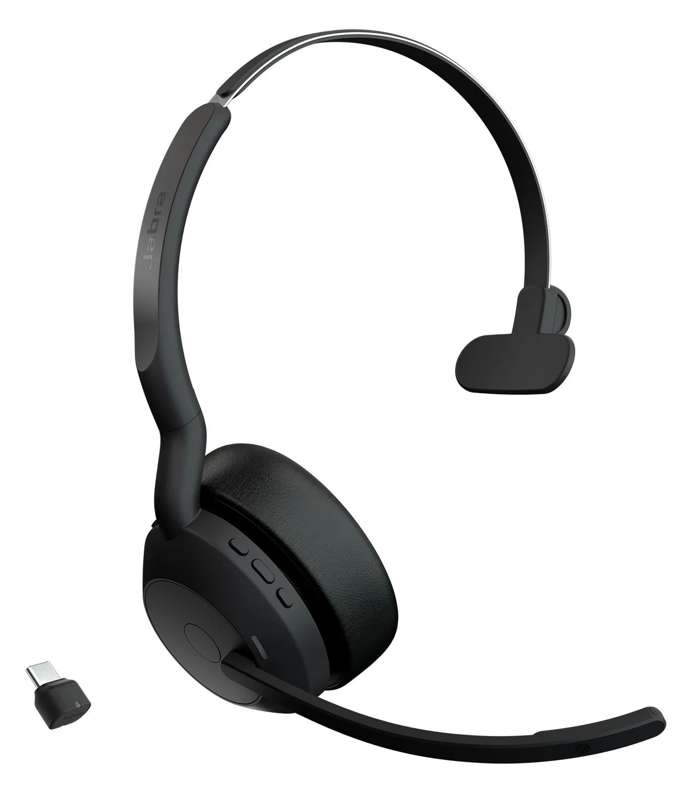 Jabra Evolve2 55 UC Mono - Headset - On-Ear - Bluetooth - Ja, Ansicht 2