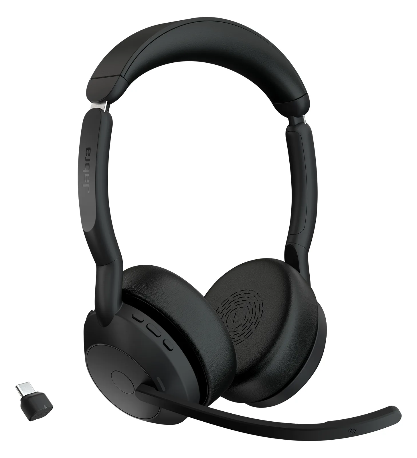 Jabra Evolve2 55 UC Stereo - Headset - On-Ear - 10-20 Stunden Ja, Ansicht 2