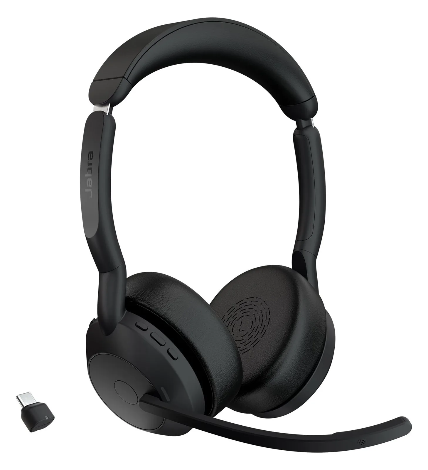 Jabra Evolve2 55 UC Stereo - Headset - On-Ear - 10-20 Stunden Ja, Ansicht 3