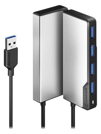 Alogic USB-A Fusion SWIFT 4-in-1 Hub - Hub - 4 x USB 3.2 Gen 1