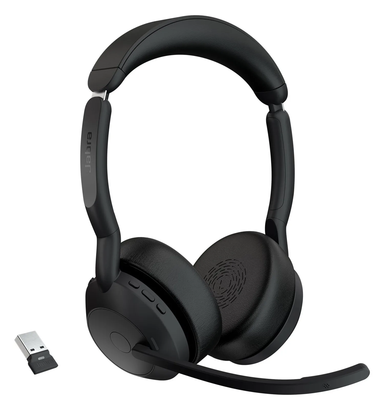 Jabra Evolve2 55 UC Stereo - Headset - On-Ear - 5-10 Stunden Ja, Ansicht 3