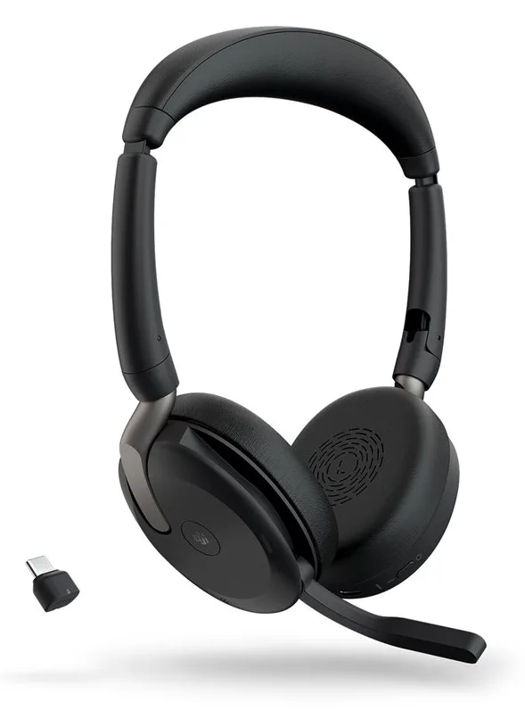 Jabra Evolve2 65 Flex MS Stereo - Headset - On-Ear - USB Typ-C 4,55 cm (1.79"), Ansicht 3