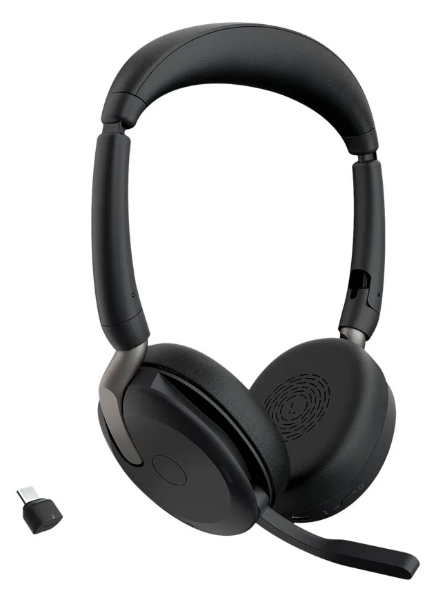 Jabra Evolve2 65 Flex UC Stereo - Headset - On-Ear - USB Typ-C 4,55 cm (1.79"), Ansicht 5