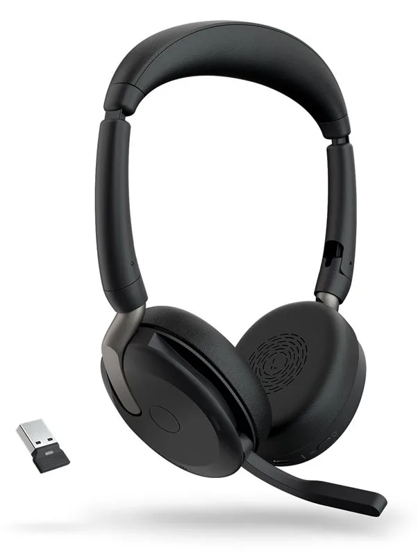 Jabra Evolve2 65 Flex UC Stereo - Headset - On-Ear - USB Typ-A 6,05 cm (2.38"), Ansicht 4