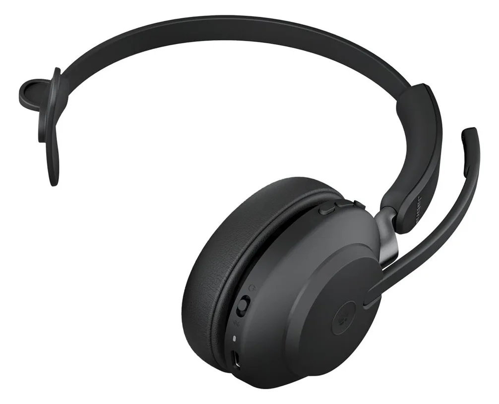 Jabra Evolve2 65 MS Mono - Headset - On-Ear - konvertierbar - Binaural USB Typ-C, Ansicht 4