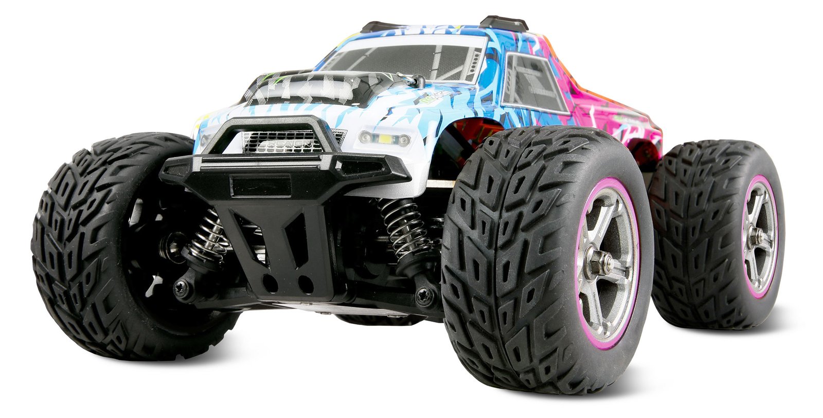 Amewi Hyper Go MAX20 Monstertruck Li-Po 750mAh blau/pink