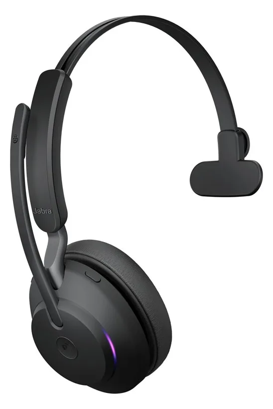 Jabra Evolve2 65 MS Mono - Headset - On-Ear - konvertierbar - Monophon USB Typ-A, Ansicht 2
