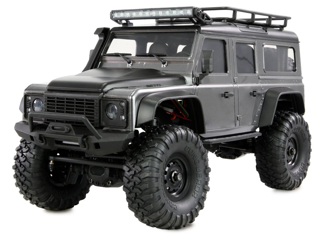 Amewi RC Crawler Mini-D90 AMXRock 4WD 1 16 RTR grau