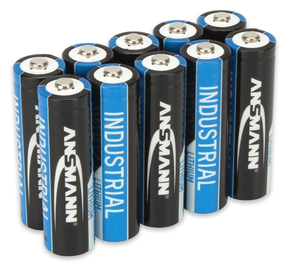 Ansmann 1502-0005 - Einwegbatterie - AA - Lithium - 1,5 V - 10 Stück(e) - Schwarz