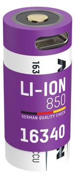 Ansmann 16340 Li-Ion Akku Micro USB Eingang 1300-0015 - Akku - Micro (AAA) von LumaTech